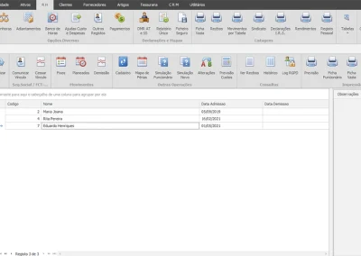 Octa Gest - Módulo Recursos Humanos (Ecrã)